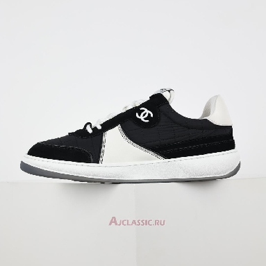 Buy Chanel 2023 Interlocking CC Logo Sneakers Black White Black G39804-Y56332-K5435 Quality Reps Replicas Shoes