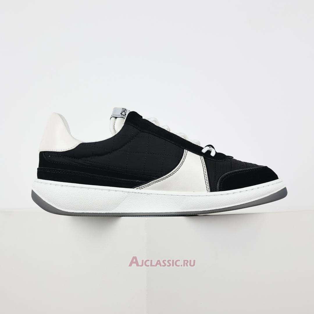 New Chanel 2023 Interlocking CC Logo Sneakers "Black White" G39804-Y56332-K5435 Shoes