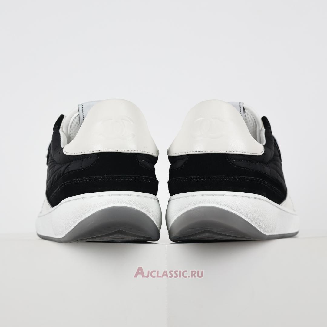New Chanel 2023 Interlocking CC Logo Sneakers "Black White" G39804-Y56332-K5435 Shoes