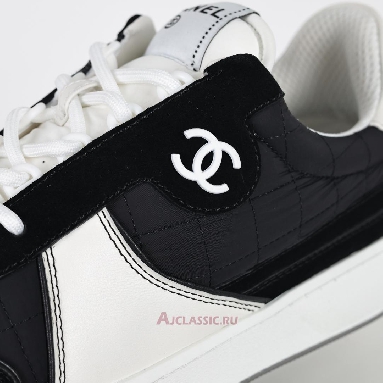 Buy Chanel 2023 Interlocking CC Logo Sneakers Black White Black G39804-Y56332-K5435 Quality Reps Replicas Shoes