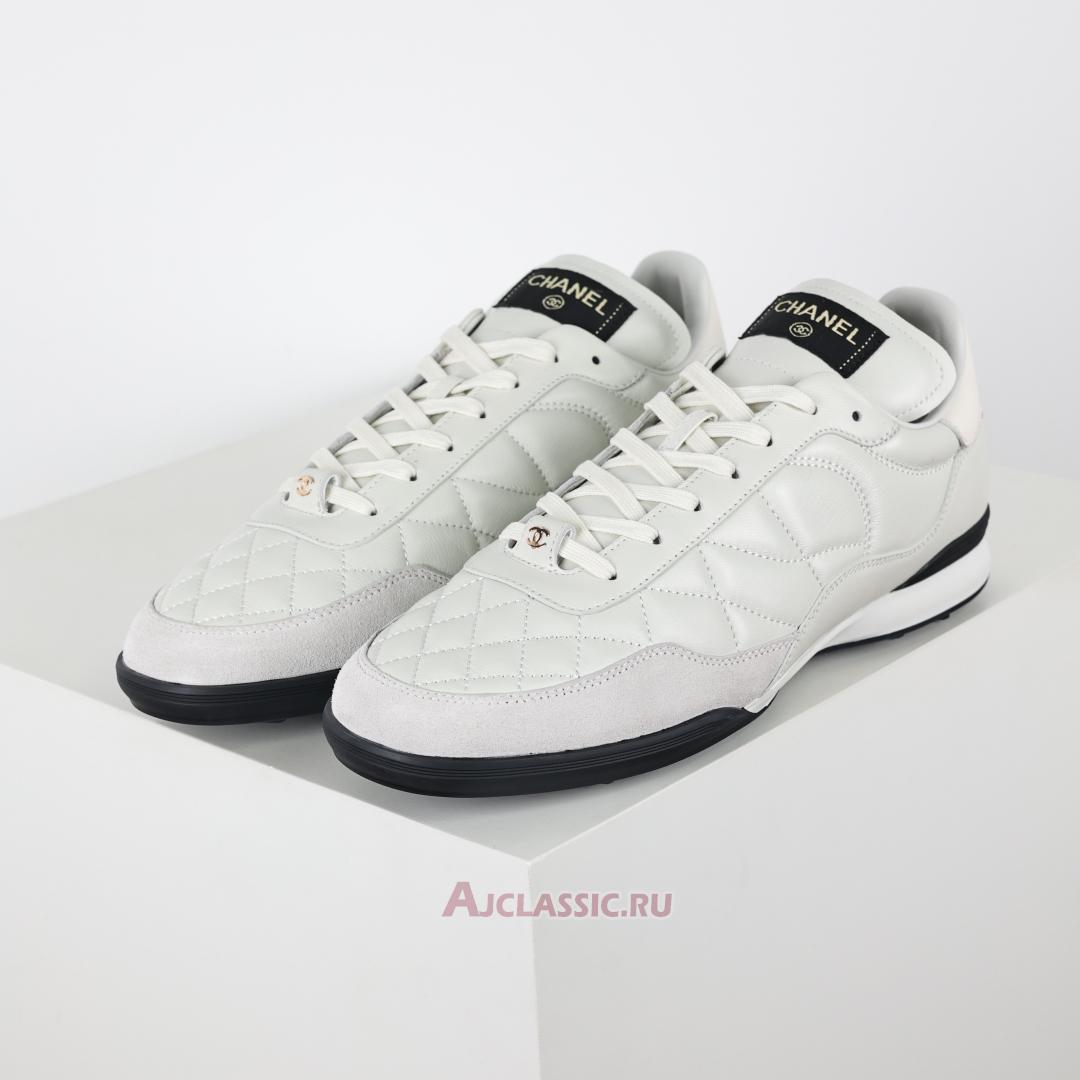 New Chanel Sneaker Low "White Leather" G40178-Y56625-0T614 Shoes