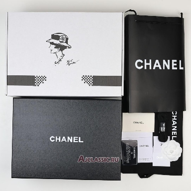 Buy Chanel Sneaker Low White Leather White G40178-Y56625-0T614 Quality Reps Replicas Shoes