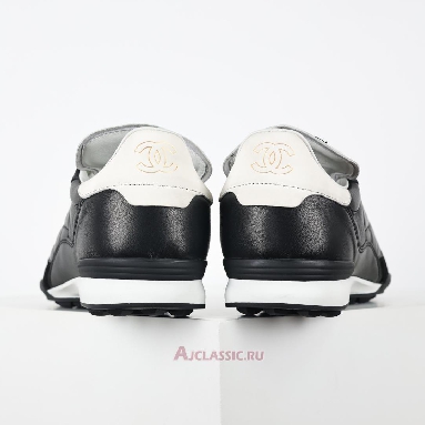 Buy Chanel Sneaker Low Black Leather Black G45839-B17446-NZB02-2 Quality Reps Replicas Shoes