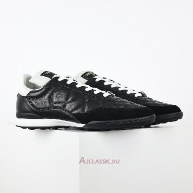 Buy Chanel Sneaker Low Black Leather Black G45839-B17446-NZB02-2 Quality Reps Replicas Shoes