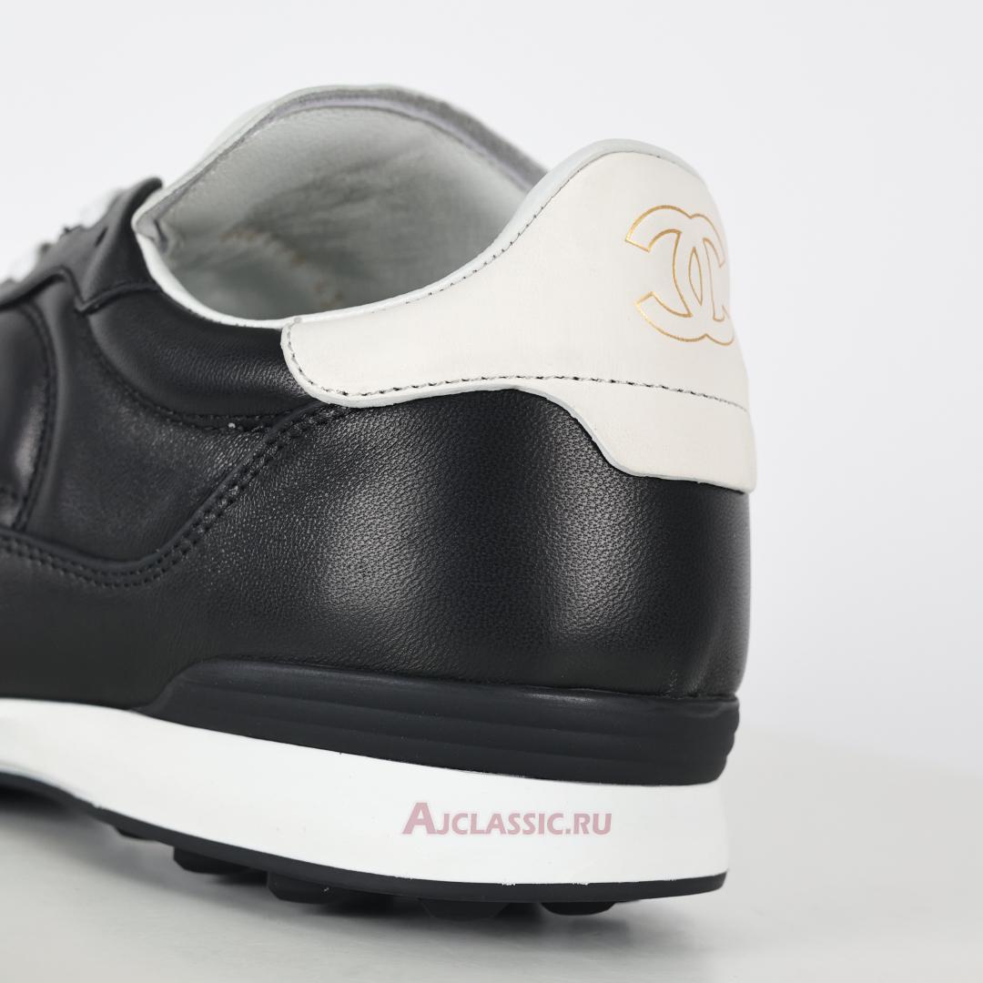 New Chanel Sneaker Low "Black Leather" G45839-B17446-NZB02-2 Shoes