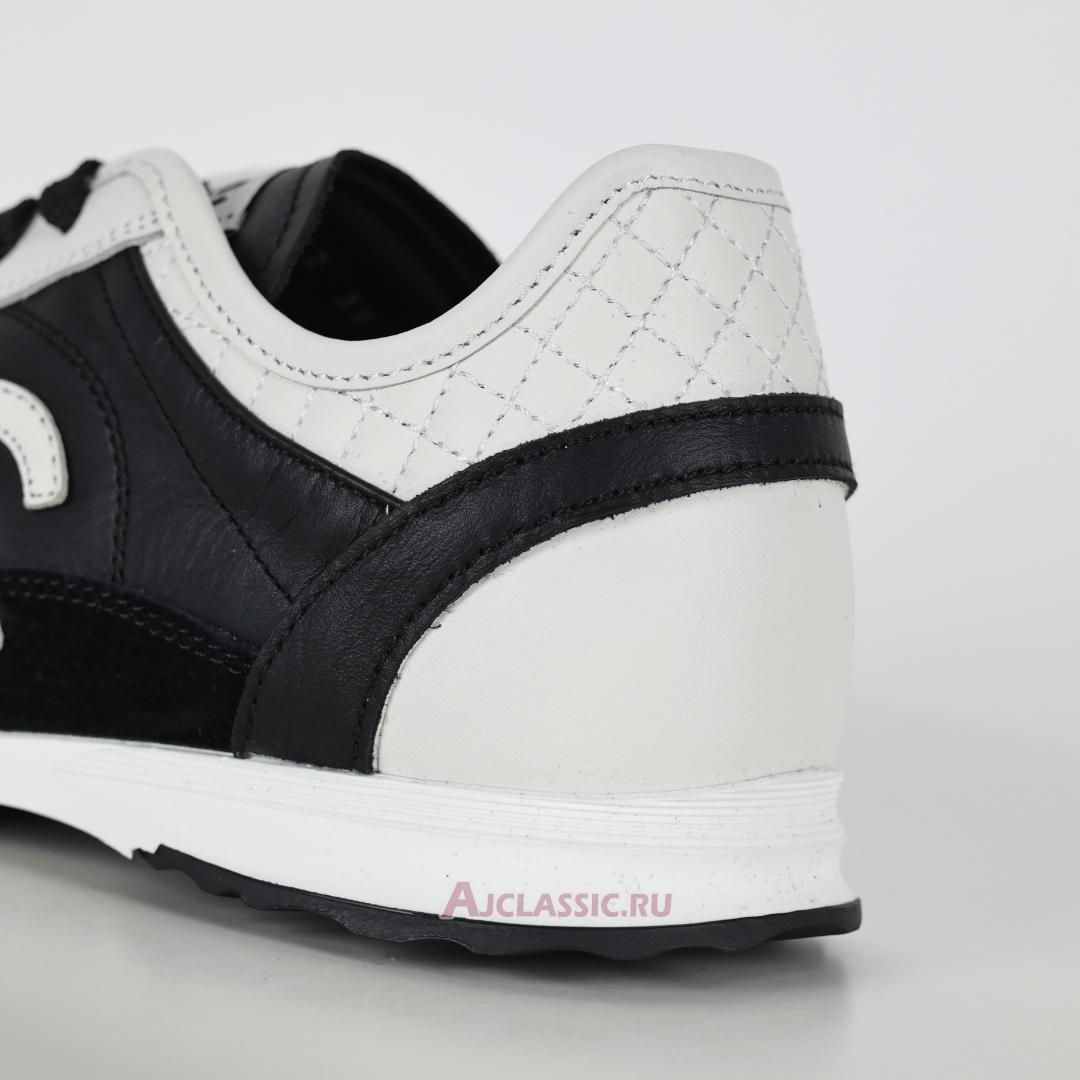 New Chanel Calfskin & Suede Calfskin CC Logo Sneaker "Black White" G46372-B19848-NAFGO-2 Shoes