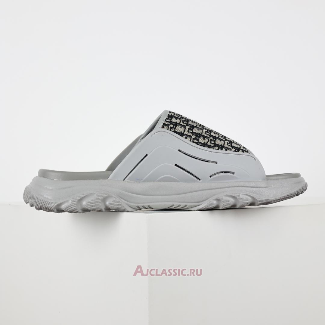 New Dior H-Town Sandal "Dior Oblique - Grey Beige" 3SA132ZYF_H800800 Shoes