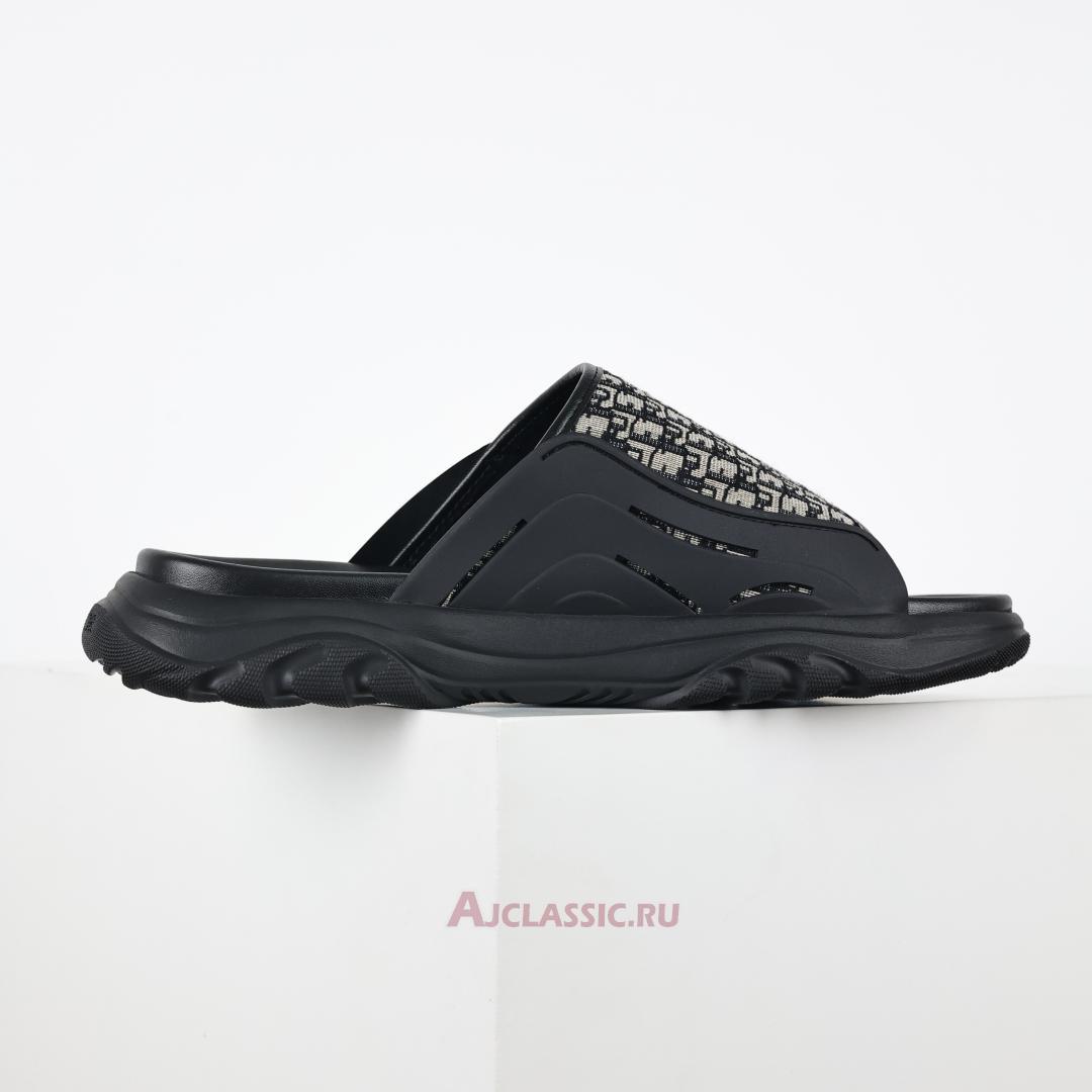 New Dior H-Town Sandal "Dior Oblique - Black" 3SA132ZYF_H961 Shoes