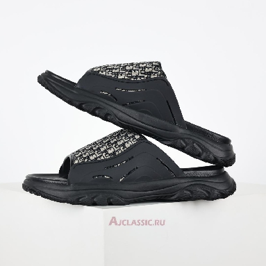 Buy Dior H-Town Sandal Dior Oblique - Black Black 3SA132ZYF_H961 Quality Reps Replicas Shoes