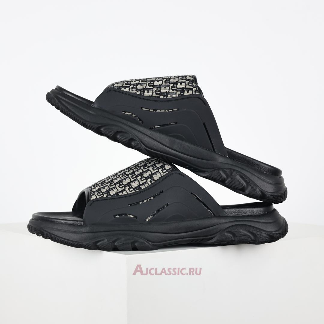 New Dior H-Town Sandal "Dior Oblique - Black" 3SA132ZYF_H961 Shoes
