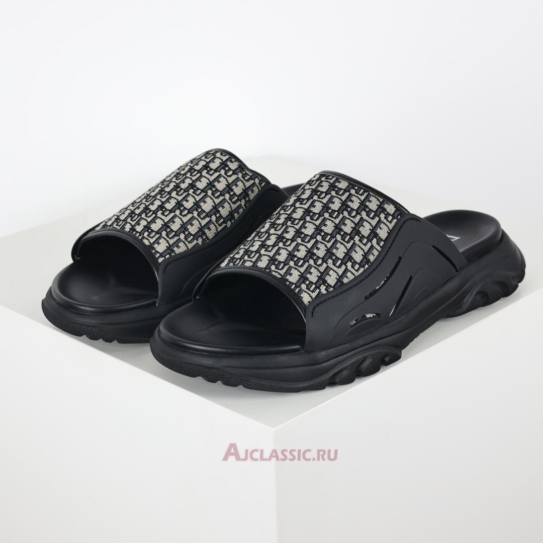 New Dior H-Town Sandal "Dior Oblique - Black" 3SA132ZYF_H961 Shoes
