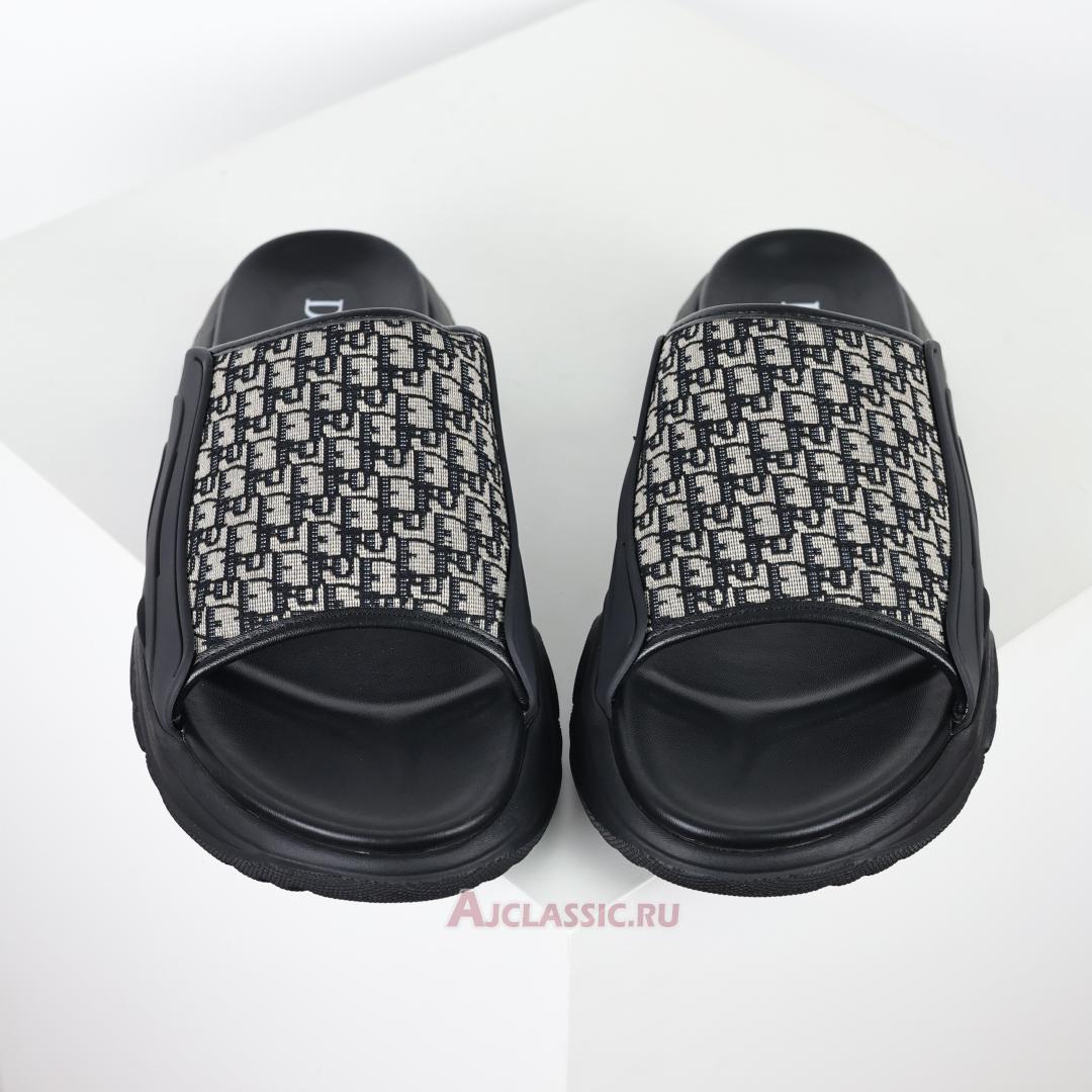 New Dior H-Town Sandal "Dior Oblique - Black" 3SA132ZYF_H961 Shoes