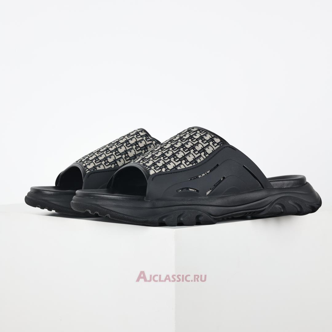 New Dior H-Town Sandal "Dior Oblique - Black" 3SA132ZYF_H961 Shoes