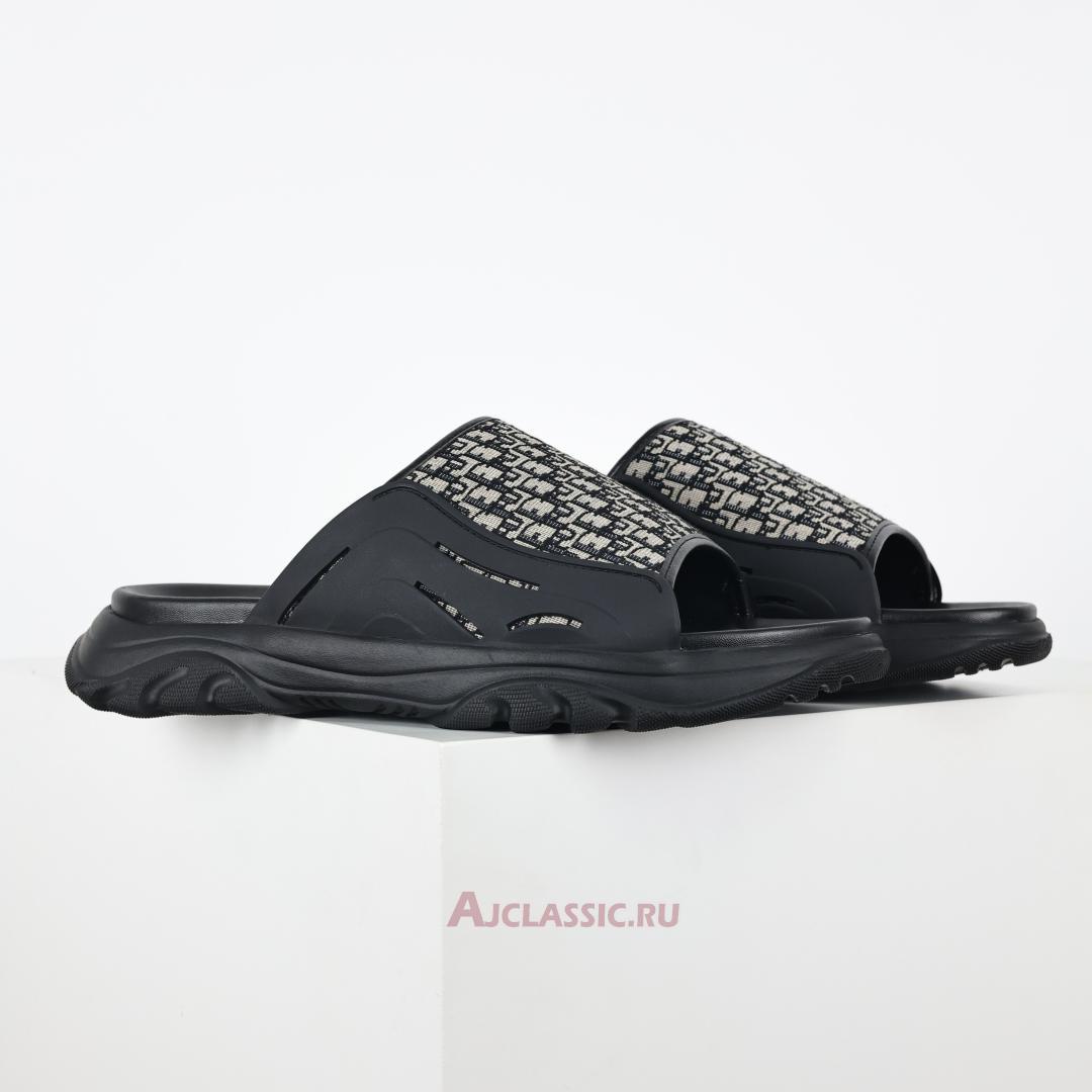 New Dior H-Town Sandal "Dior Oblique - Black" 3SA132ZYF_H961 Shoes