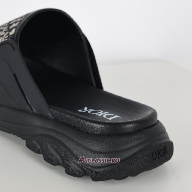 Buy Dior H-Town Sandal Dior Oblique - Black Black 3SA132ZYF_H961 Quality Reps Replicas Shoes