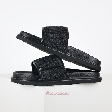 Buy Dior Aqua Sandal Black Dior Oblique Jacquard Black 3SA167ZSA_H969 Quality Reps Replicas Shoes