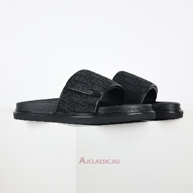 Buy Dior Aqua Sandal Black Dior Oblique Jacquard Black 3SA167ZSA_H969 Quality Reps Replicas Shoes