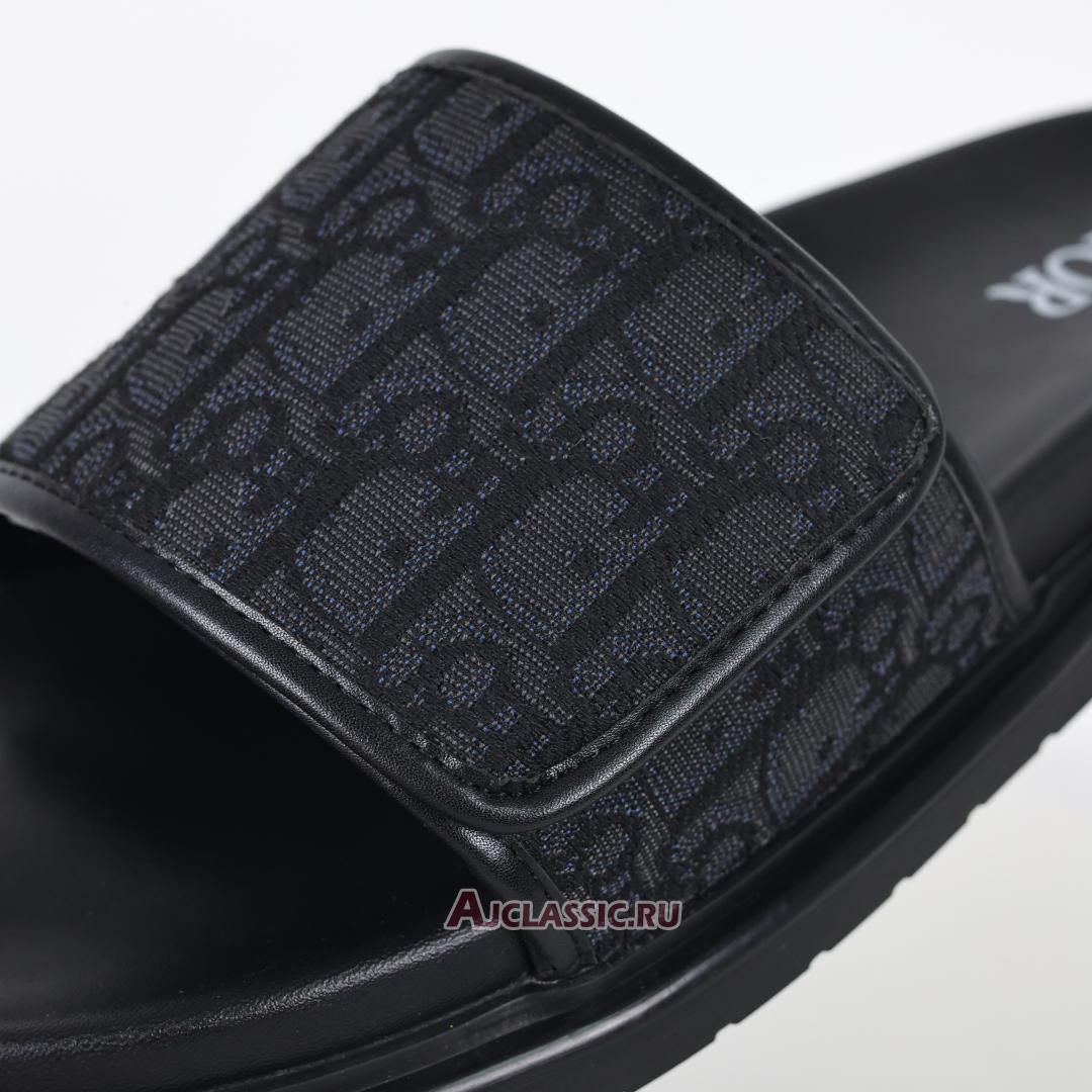 New Dior Aqua Sandal "Black Dior Oblique Jacquard" 3SA167ZSA_H969 Shoes