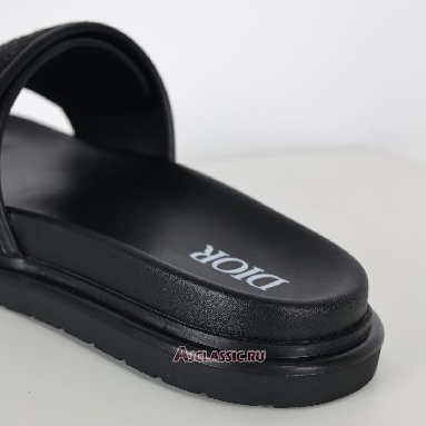 Buy Dior Aqua Sandal Black Dior Oblique Jacquard Black 3SA167ZSA_H969 Quality Reps Replicas Shoes