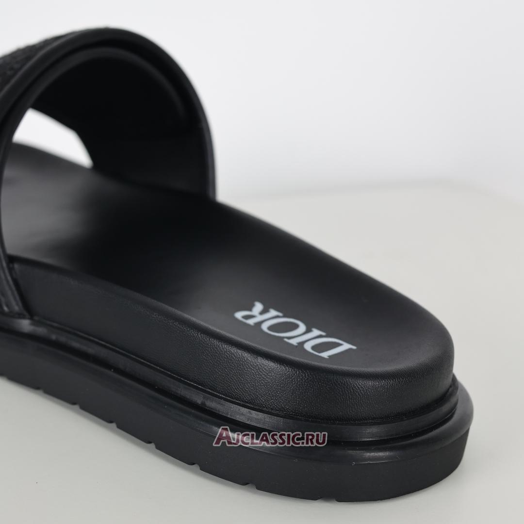 New Dior Aqua Sandal "Black Dior Oblique Jacquard" 3SA167ZSA_H969 Shoes