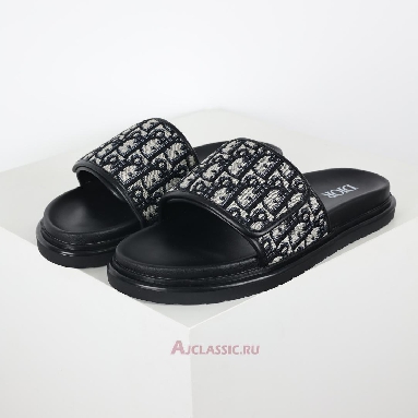 Buy Dior Aqua Sandal Beige and Black Dior Oblique Jacquard Beige 3SA167ZSA_H961 Quality Reps Replicas Shoes