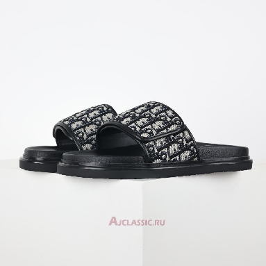 Buy Dior Aqua Sandal Beige and Black Dior Oblique Jacquard Beige 3SA167ZSA_H961 Quality Reps Replicas Shoes