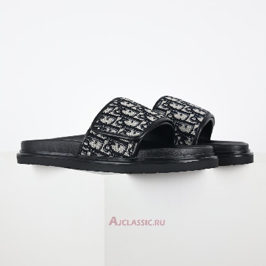 Buy Dior Aqua Sandal Beige and Black Dior Oblique Jacquard Beige 3SA167ZSA_H961 Quality Reps Replicas Shoes