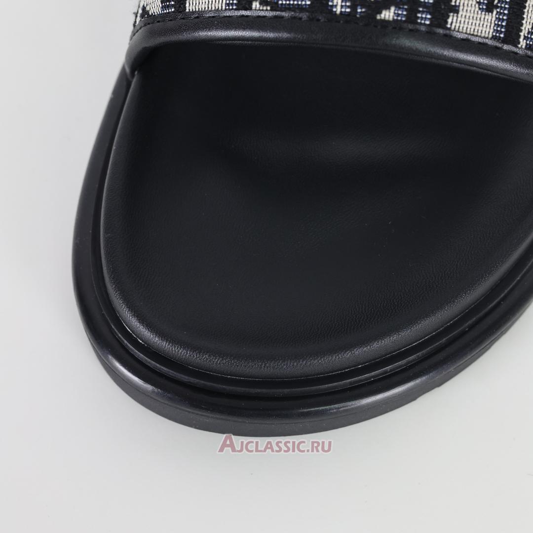 New Dior Aqua Sandal "Beige and Black Dior Oblique Jacquard" 3SA167ZSA_H961 Shoes