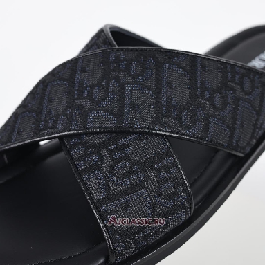 Buy Dior Alias Sandal Black Dior Oblique Jacquard Black 3SA126ZSA_H969 Quality Reps Replicas Shoes