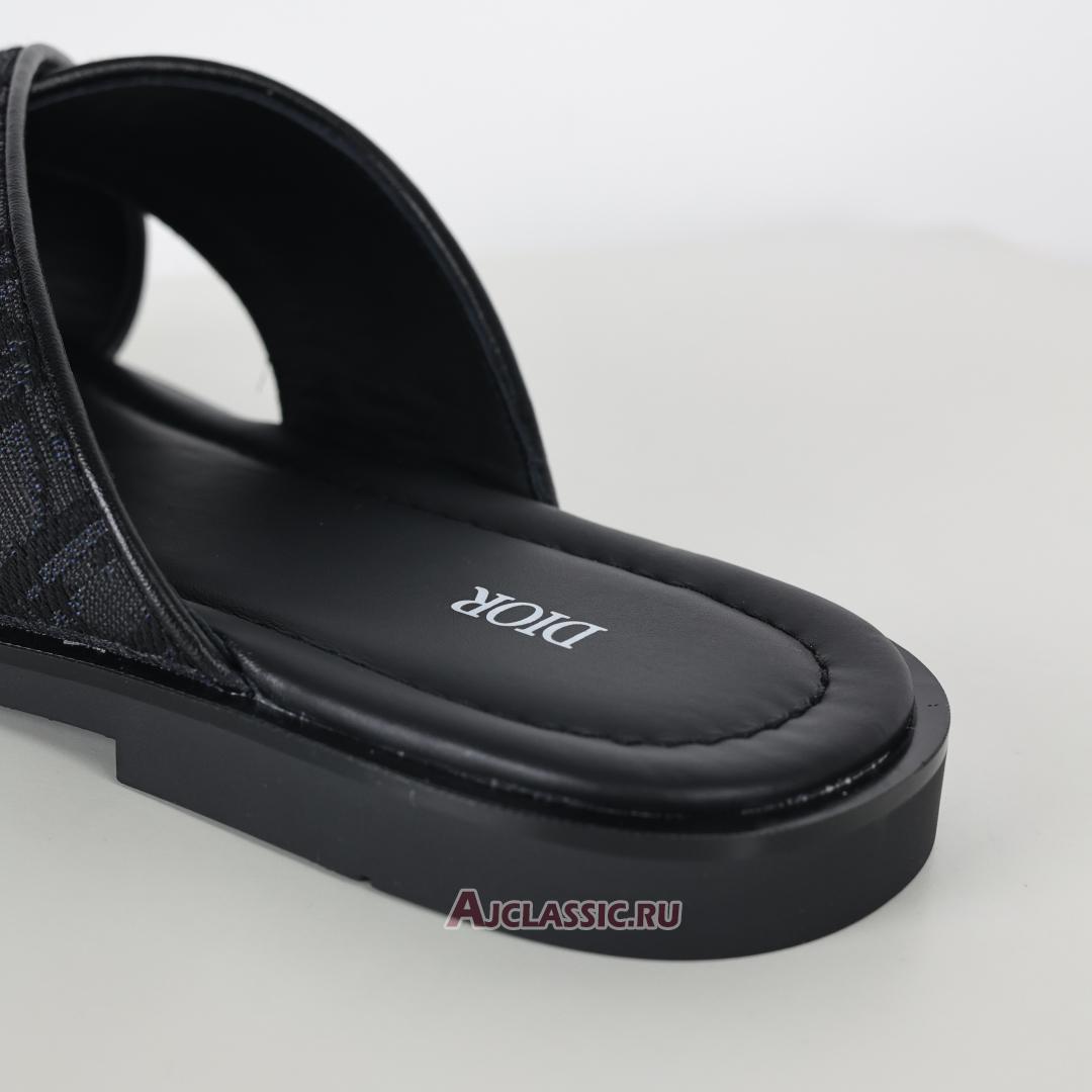 New Dior Alias Sandal "Black Dior Oblique Jacquard" 3SA126ZSA_H969 Shoes
