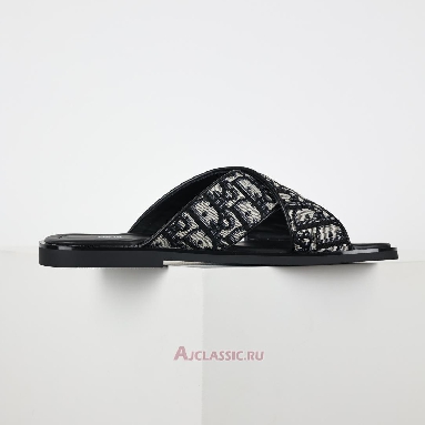 Buy Dior Alias Sandal Beige and Black Dior Oblique Jacquard Beige 3SA126ZSA_H961-2 Quality Reps Replicas Shoes