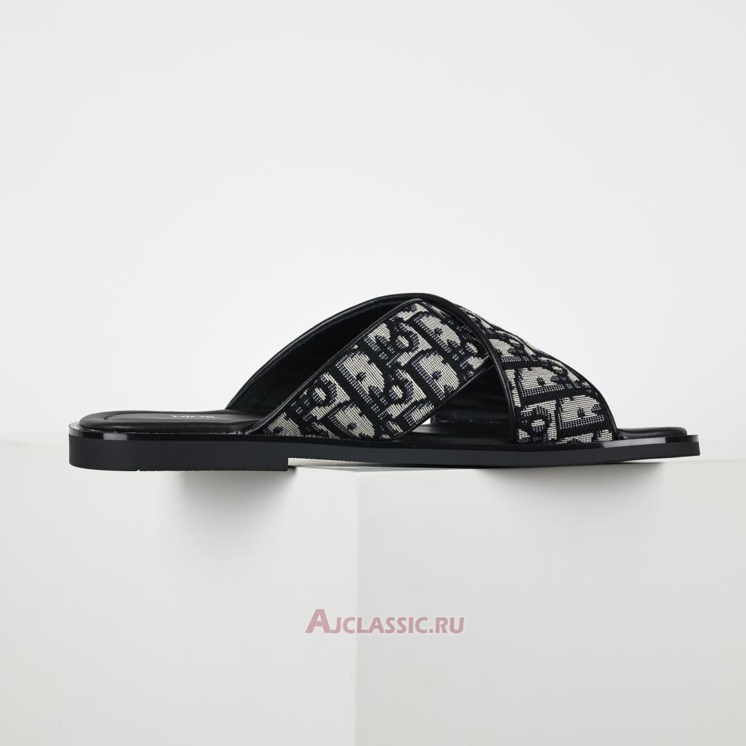 New Dior Alias Sandal "Beige and Black Dior Oblique Jacquard" 3SA126ZSA_H961-2 Shoes