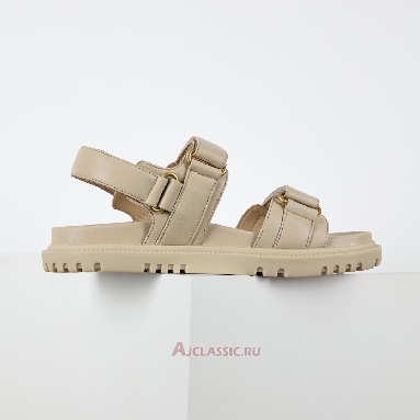 Buy Dior Dioract Sandal Beige Lambskin Beige KCQ547LAB_S51U-2 Quality Reps Replicas Shoes