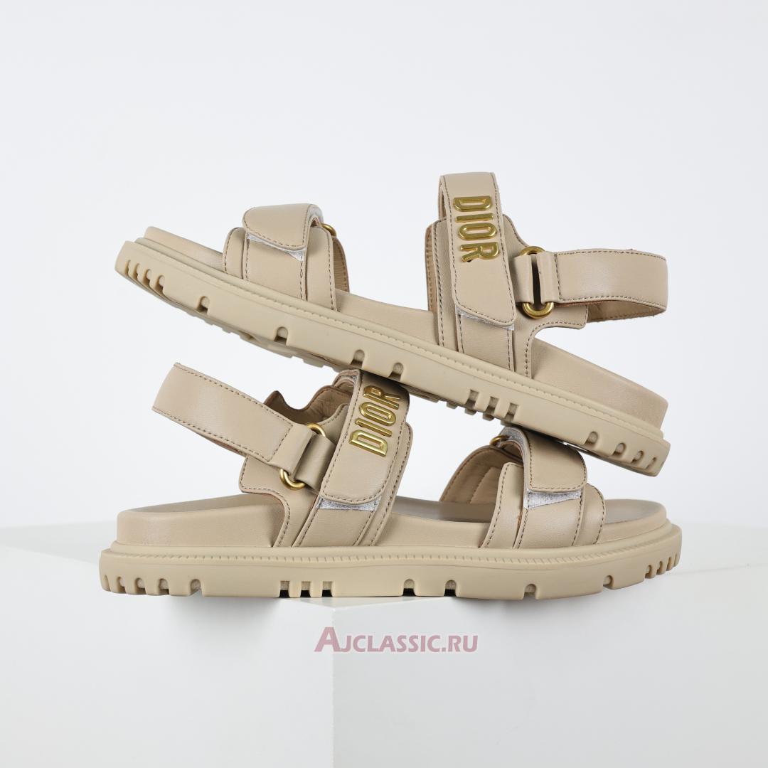 New Dior Dioract Sandal "Beige Lambskin" KCQ547LAB_S51U-2 Shoes
