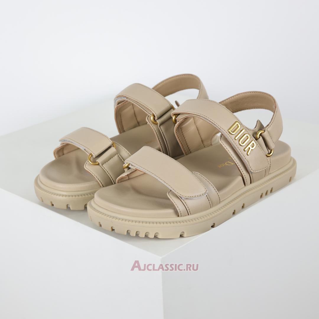 New Dior Dioract Sandal "Beige Lambskin" KCQ547LAB_S51U-2 Shoes