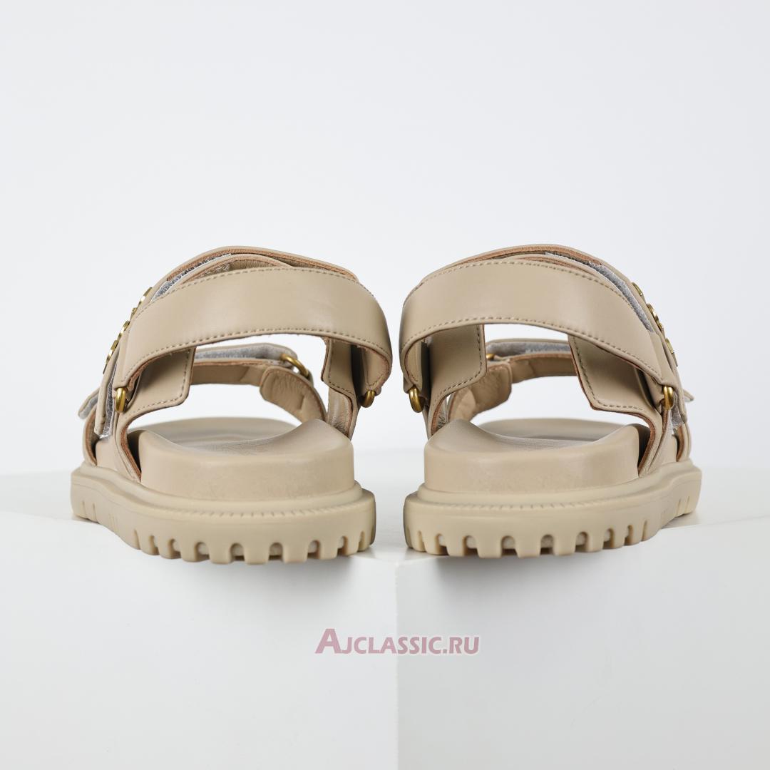 New Dior Dioract Sandal "Beige Lambskin" KCQ547LAB_S51U-2 Shoes