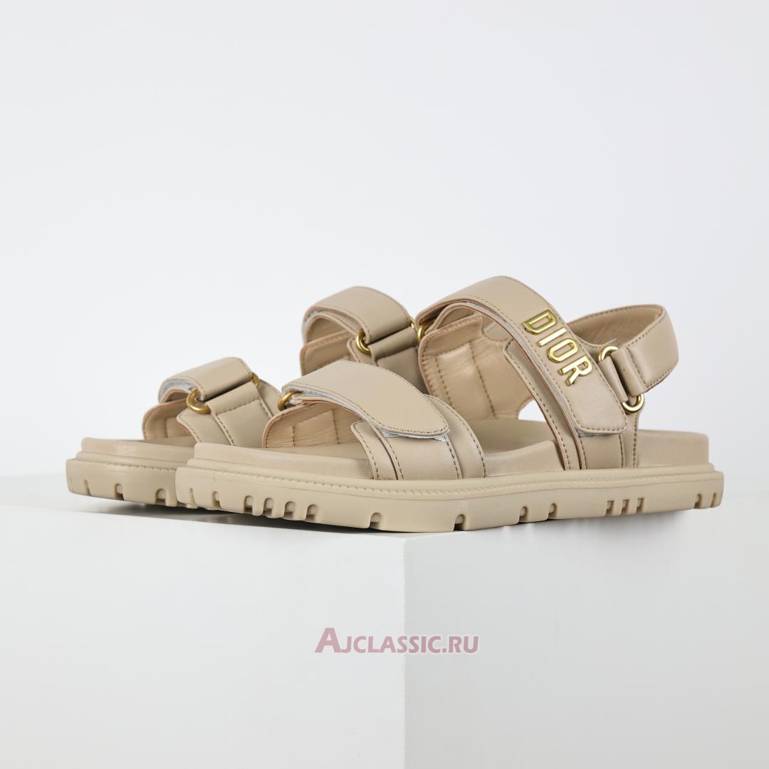 New Dior Dioract Sandal "Beige Lambskin" KCQ547LAB_S51U-2 Shoes