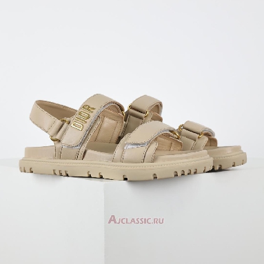 Buy Dior Dioract Sandal Beige Lambskin Beige KCQ547LAB_S51U-2 Quality Reps Replicas Shoes