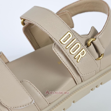 Buy Dior Dioract Sandal Beige Lambskin Beige KCQ547LAB_S51U-2 Quality Reps Replicas Shoes