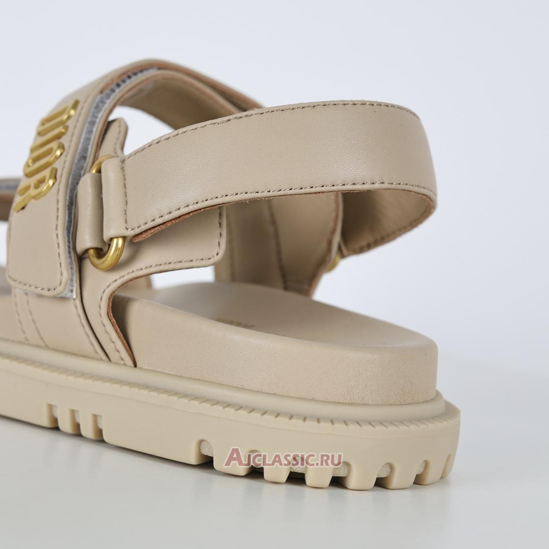 New Dior Dioract Sandal "Beige Lambskin" KCQ547LAB_S51U-2 Shoes