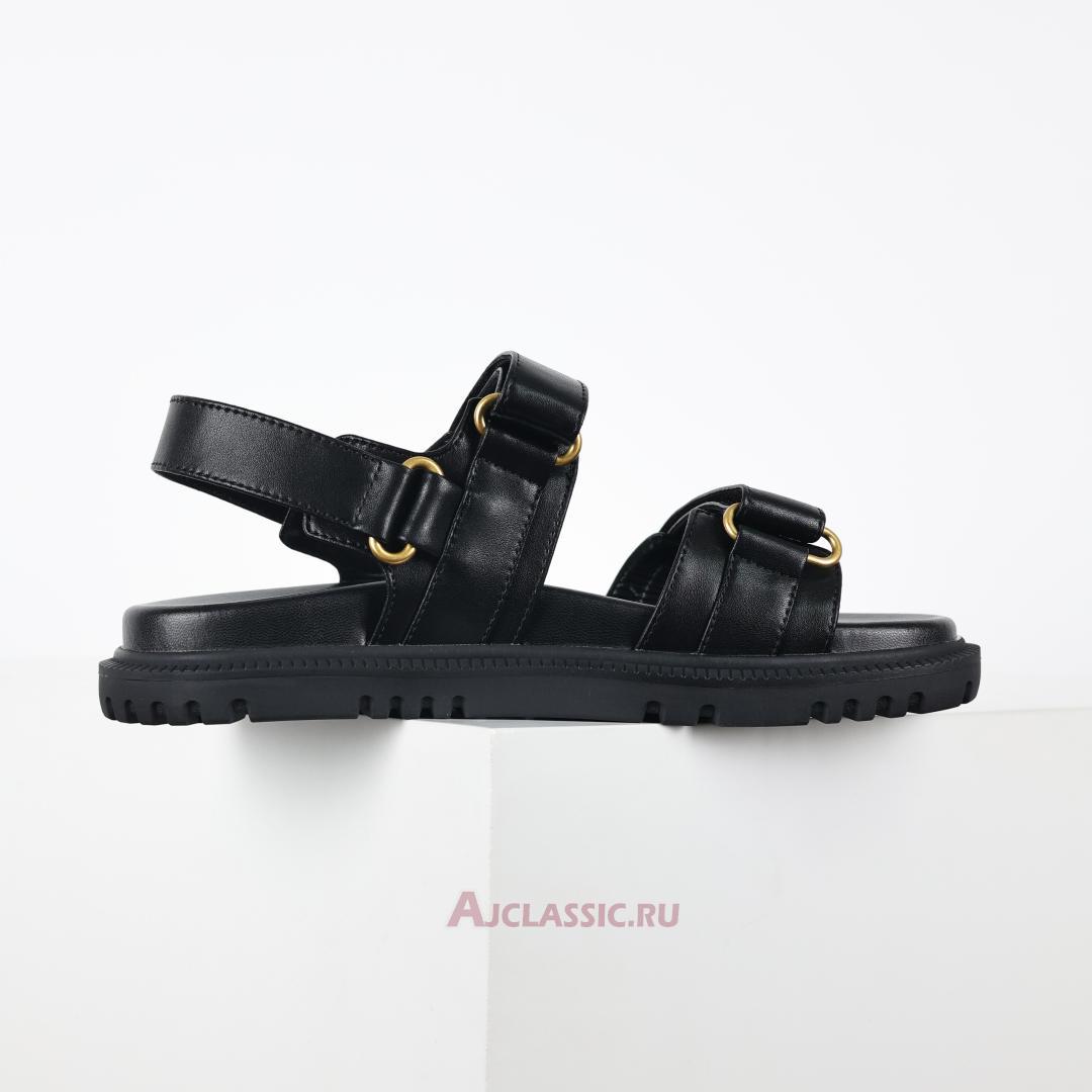 New Dior Dioract Sandal "Black Lambskin" KCQ547LAB_S900 Shoes