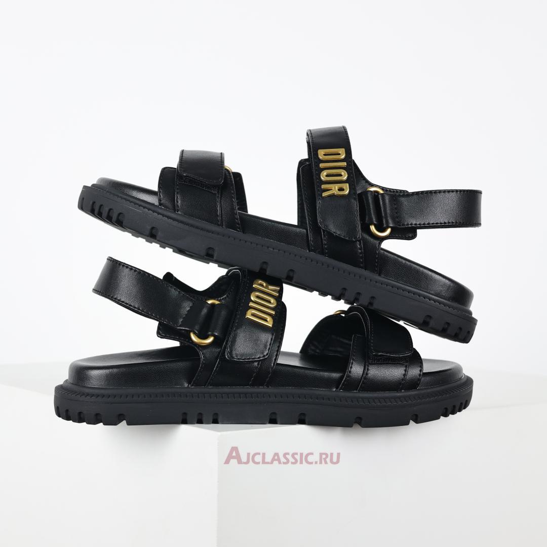 New Dior Dioract Sandal "Black Lambskin" KCQ547LAB_S900 Shoes