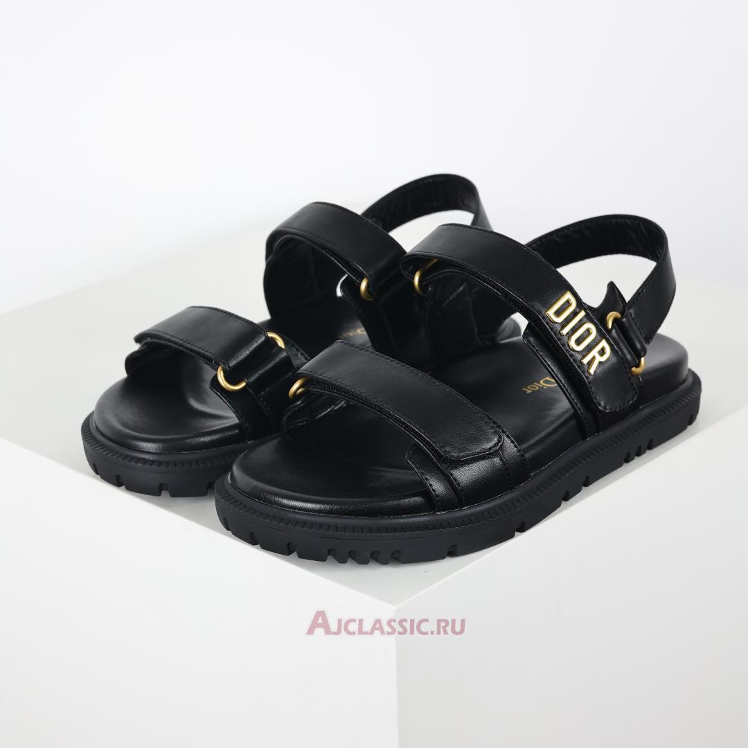 New Dior Dioract Sandal "Black Lambskin" KCQ547LAB_S900 Shoes