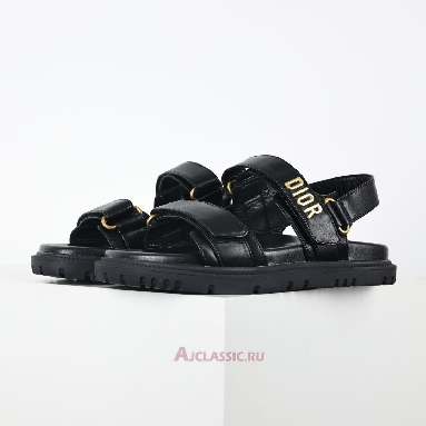 Buy Dior Dioract Sandal Black Lambskin Black KCQ547LAB_S900 Quality Reps Replicas Shoes