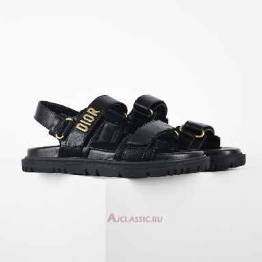Buy Dior Dioract Sandal Black Lambskin Black KCQ547LAB_S900 Quality Reps Replicas Shoes