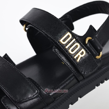 Buy Dior Dioract Sandal Black Lambskin Black KCQ547LAB_S900 Quality Reps Replicas Shoes