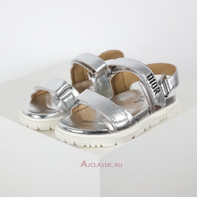 Buy Dior Dioract Sandal Silver Lambskin Silver KCQ547LCV_S49K-2 Quality Reps Replicas Shoes