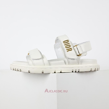 Buy Dior Dioract Sandal White Lambskin White KCQ547LAB_S03W Quality Reps Replicas Shoes