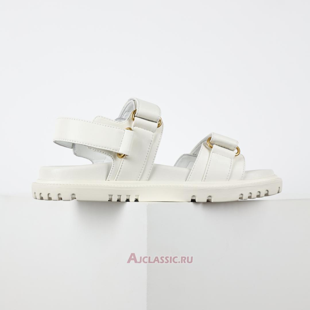 New Dior Dioract Sandal "White Lambskin" KCQ547LAB_S03W Shoes