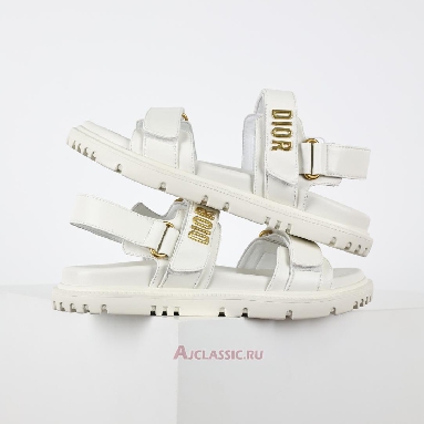 Buy Dior Dioract Sandal White Lambskin White KCQ547LAB_S03W Quality Reps Replicas Shoes